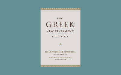 Book Notice: The Greek New Testament Study Bible